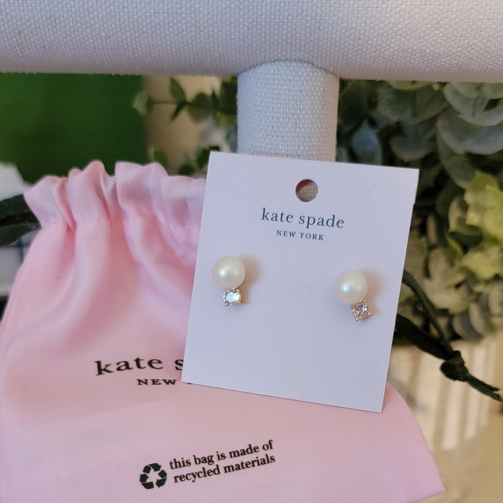 Kate Spade pearl earrings